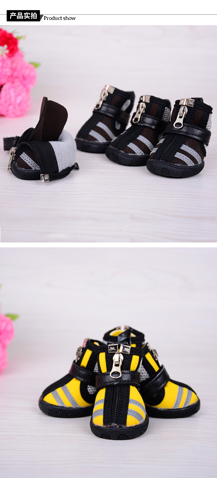 Lanboer pet shoes, pet shoes reflective striped small dog shoes, American and European windproof dog shoes. Lanboer pet shoes, pet shoes reflective striped small dog shoes, American and European windproof dog shoes.