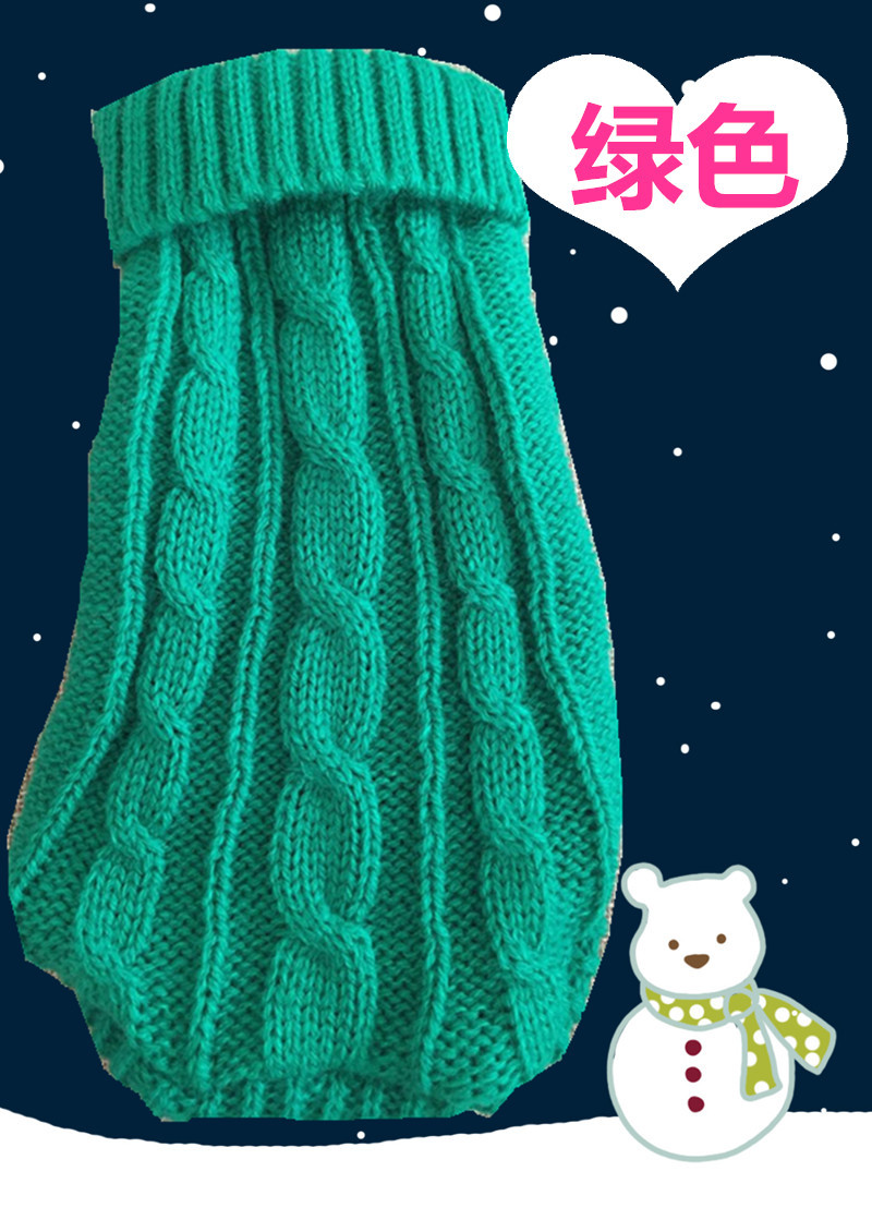 Pet Sweater Wholesale Autumn and Winter Thick Small Size Dog Baby Sweater Puppy Ultra Small Puppy Sweater 10 Colors Pet Sweater Wholesale Autumn and Winter Thick Small Size Dog Baby Sweater Puppy Ultra Small Puppy Sweater 10 Colors