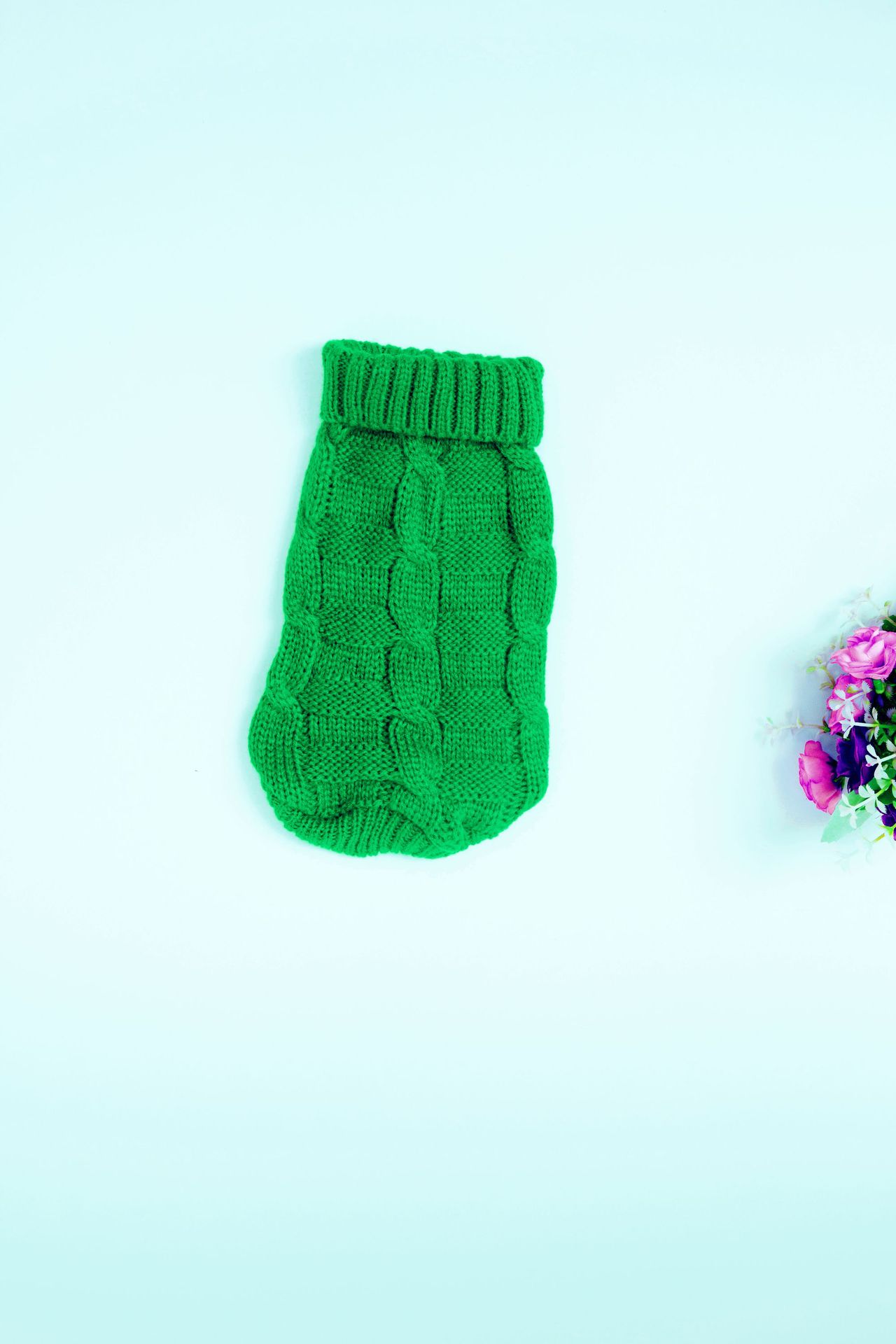 Pet Sweater Wholesale Autumn and Winter Thick Small Size Dog Baby Sweater Puppy Ultra Small Puppy Sweater 10 Colors Pet Sweater Wholesale Autumn and Winter Thick Small Size Dog Baby Sweater Puppy Ultra Small Puppy Sweater 10 Colors