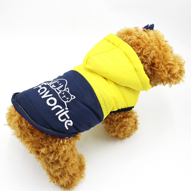 2018 Autumn and Winter Pet Clothes Dog Thickened Vest Vest Cat down Cotton Clothes Dog Cotton Sweater Supplies 2018 Autumn and Winter Pet Clothes Dog Thickened Vest Vest Cat down Cotton Clothes Dog Cotton Sweater Supplies