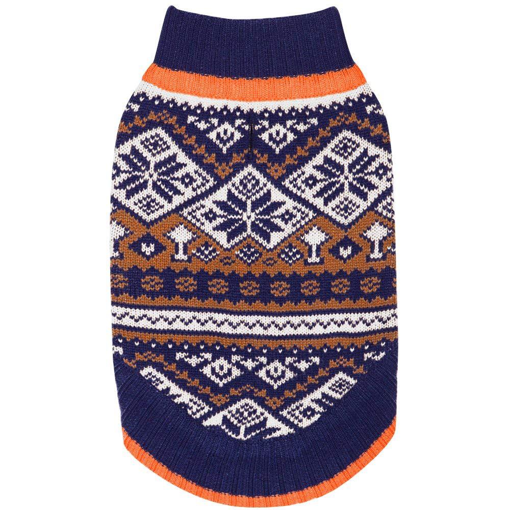Autumn and Winter Christmas Navy Clothing Dog Sweater Pet Teddy Cat Dog Clothing Wool Woven Knitted Clothes
