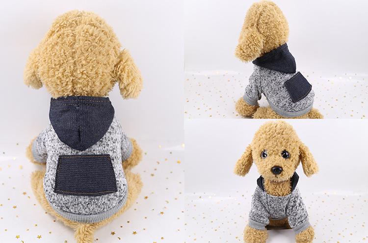 Autumn Winter Sweater Pocket Two Feet Clothes Sports Style Pet Clothes Dog Cat Clothes Pet Supplies Autumn Winter Sweater Pocket Two Feet Clothes Sports Style Pet Clothes Dog Cat Clothes Pet Supplies