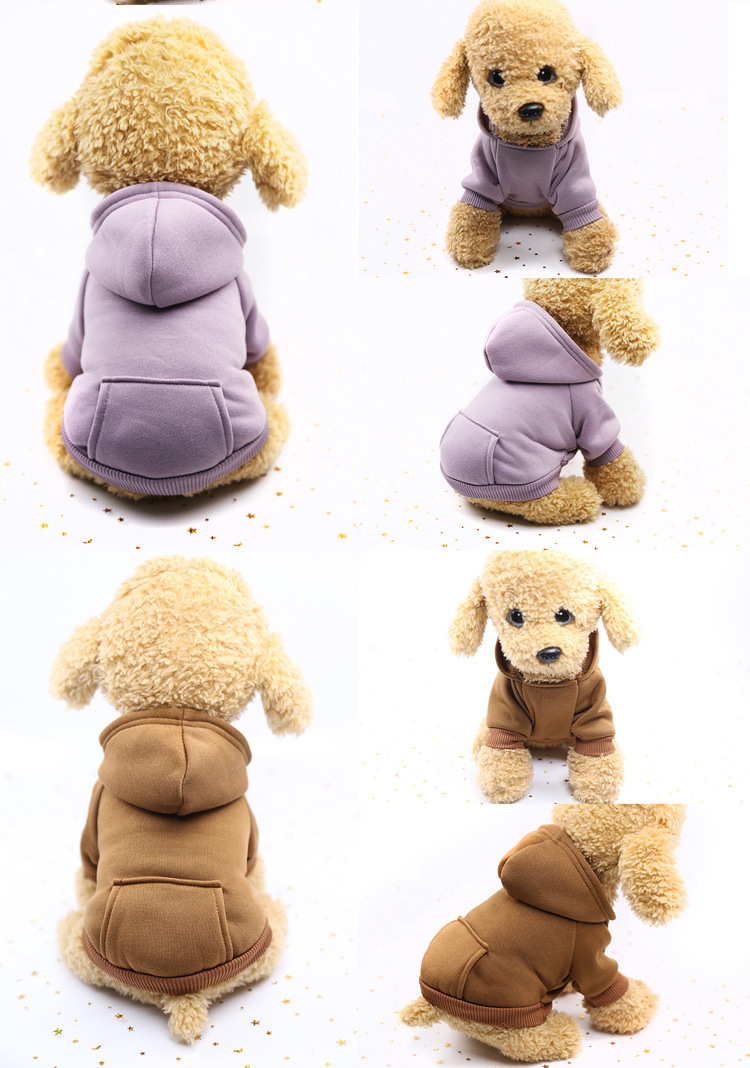 Autumn Winter Sweater Pocket Two Feet Clothes Sports Style Pet Clothes Dog Cat Clothes Pet Supplies Autumn Winter Sweater Pocket Two Feet Clothes Sports Style Pet Clothes Dog Cat Clothes Pet Supplies