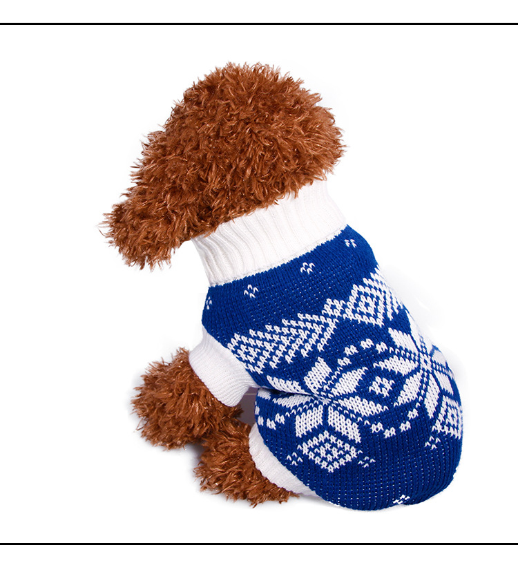 Factory direct sale autumn winter dog clothes Christmas pet knitting sweater cat clothes Factory direct sale autumn winter dog clothes Christmas pet knitting sweater cat clothes