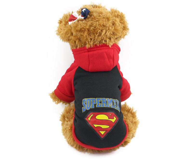 Pet Autumn and Winter Clothing Dog Hooded Sweater Dog Clothes Dog with Coat and Cap Bingui Teddy Dog Clothing Pet Autumn and Winter Clothing Dog Hooded Sweater Dog Clothes Dog with Coat and Cap Bingui Teddy Dog Clothing