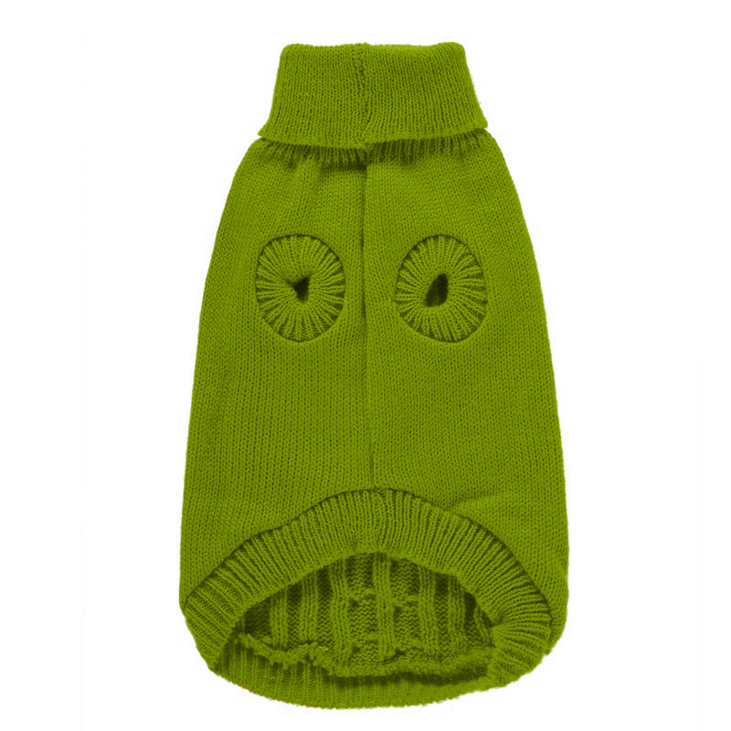 Pet Supplies Dog Clothing Solid Color Pet Dog Dog Sweater Dog Clothes Autumn and Winter Wholesale Pet Supplies Dog Clothing Solid Color Pet Dog Dog Sweater Dog Clothes Autumn and Winter Wholesale