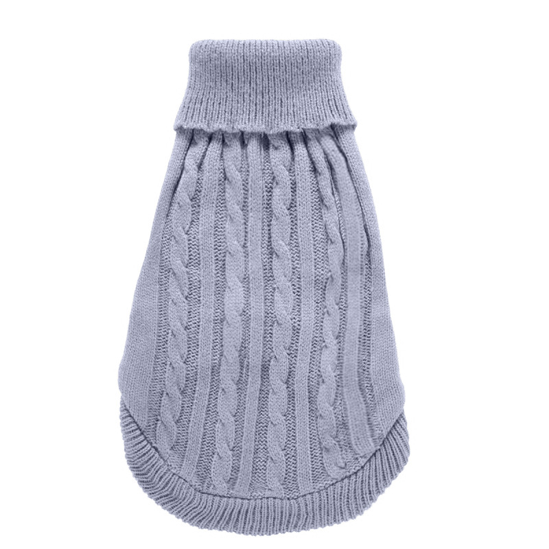 Pet Supplies Dog Clothing Solid Color Pet Dog Dog Sweater Dog Clothes Autumn and Winter Wholesale Pet Supplies Dog Clothing Solid Color Pet Dog Dog Sweater Dog Clothes Autumn and Winter Wholesale