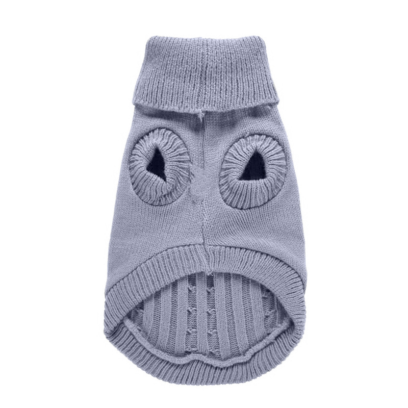 Pet Supplies Dog Clothing Solid Color Pet Dog Dog Sweater Dog Clothes Autumn and Winter Wholesale Pet Supplies Dog Clothing Solid Color Pet Dog Dog Sweater Dog Clothes Autumn and Winter Wholesale
