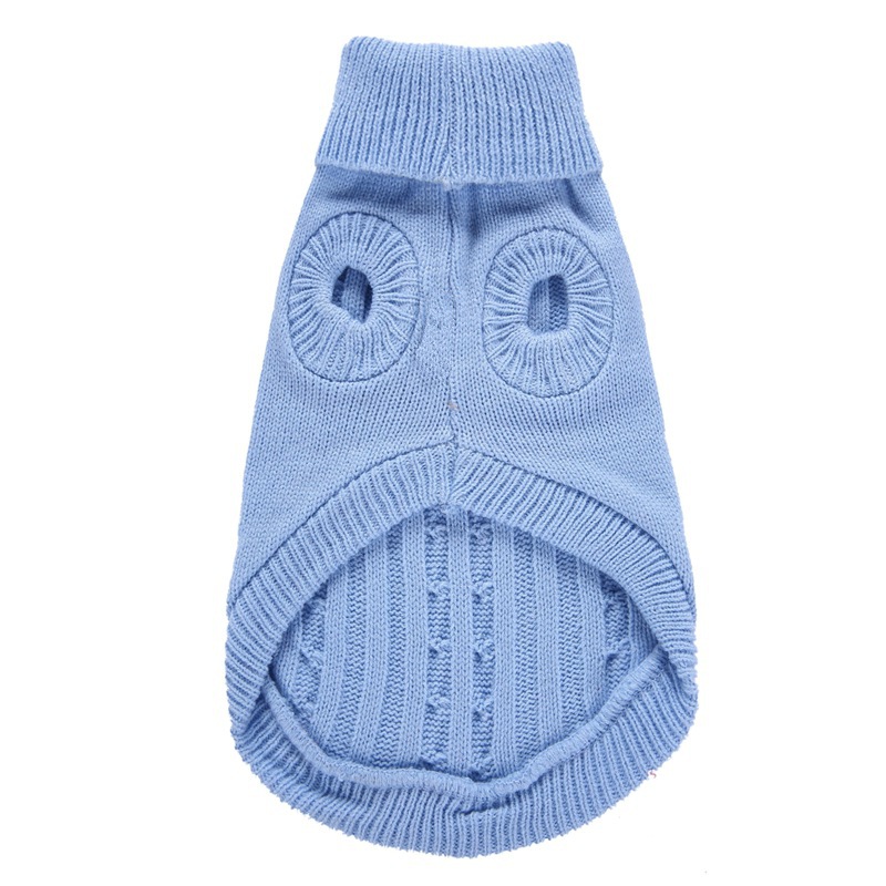 Pet Supplies Dog Clothing Solid Color Pet Dog Dog Sweater Dog Clothes Autumn and Winter Wholesale Pet Supplies Dog Clothing Solid Color Pet Dog Dog Sweater Dog Clothes Autumn and Winter Wholesale