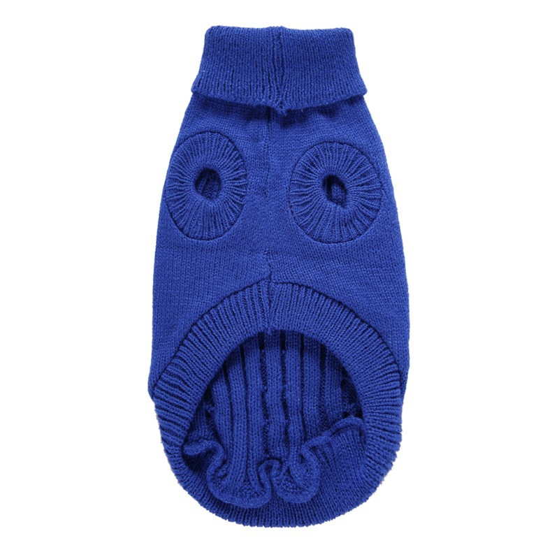 Pet Supplies Dog Clothing Solid Color Pet Dog Dog Sweater Dog Clothes Autumn and Winter Wholesale Pet Supplies Dog Clothing Solid Color Pet Dog Dog Sweater Dog Clothes Autumn and Winter Wholesale