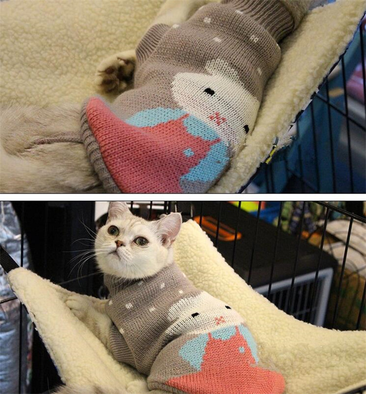Pet Clothes Dog Sweater Autumn and Winter New Two-Legged Pet Clothes Warm Small Sweater Cat Dog Clothes Pet Clothes Dog Sweater Autumn and Winter New Two-Legged Pet Clothes Warm Small Sweater Cat Dog Clothes