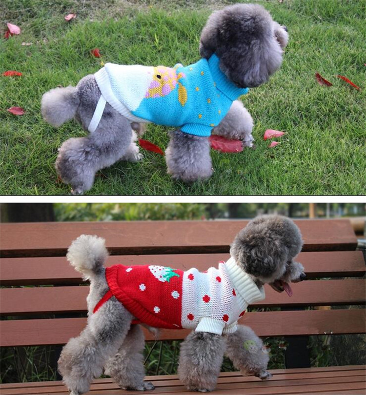 Pet Clothes Dog Sweater Autumn and Winter New Two-Legged Pet Clothes Warm Small Sweater Cat Dog Clothes Pet Clothes Dog Sweater Autumn and Winter New Two-Legged Pet Clothes Warm Small Sweater Cat Dog Clothes