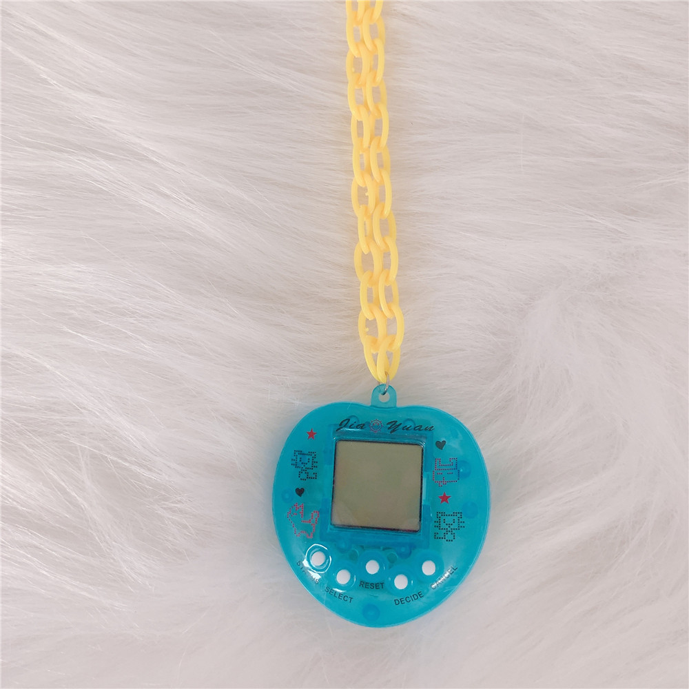 New Childhood Creative Toy Memories Candy Color Electronic Pet Machine Necklace Halter Sweater Chain Trendy Female Accessories New Childhood Creative Toy Memories Candy Color Electronic Pet Machine Necklace Halter Sweater Chain Trendy Female Accessories