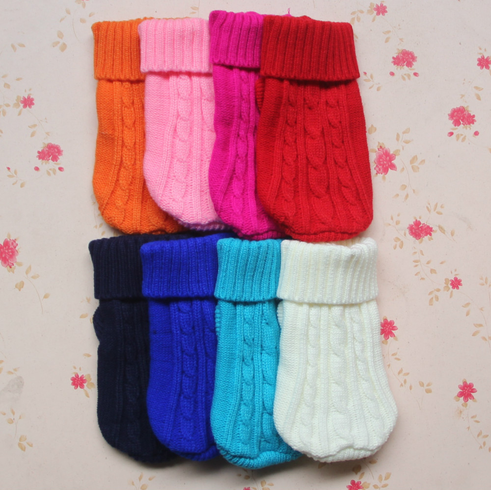 Thicken Autumn and Winter Pet Dog Sweater Warm Three-dimensional Twisted Rope Kitten Puppy Sweater Teddy Bear Thicken Autumn and Winter Pet Dog Sweater Warm Three-dimensional Twisted Rope Kitten Puppy Sweater Teddy Bear