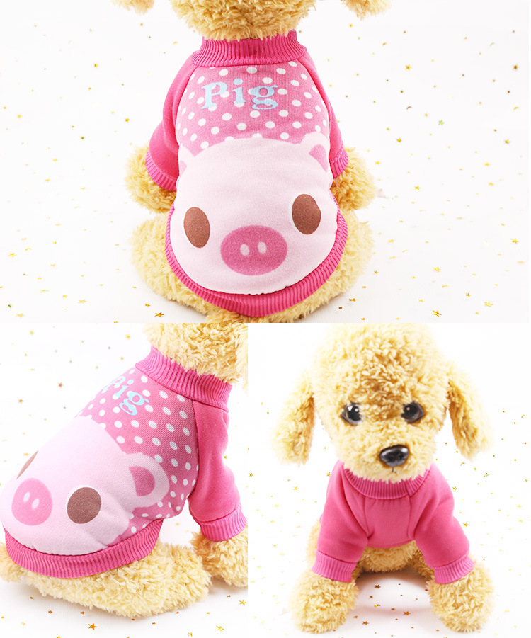 Clothes Spring Autumn and Winter Clothing Teddy Pet Supplies Cute Cartoon Cat Sweater Golden Retriever Big Dog Clothing Clothes Spring Autumn and Winter Clothing Teddy Pet Supplies Cute Cartoon Cat Sweater Golden Retriever Big Dog Clothing