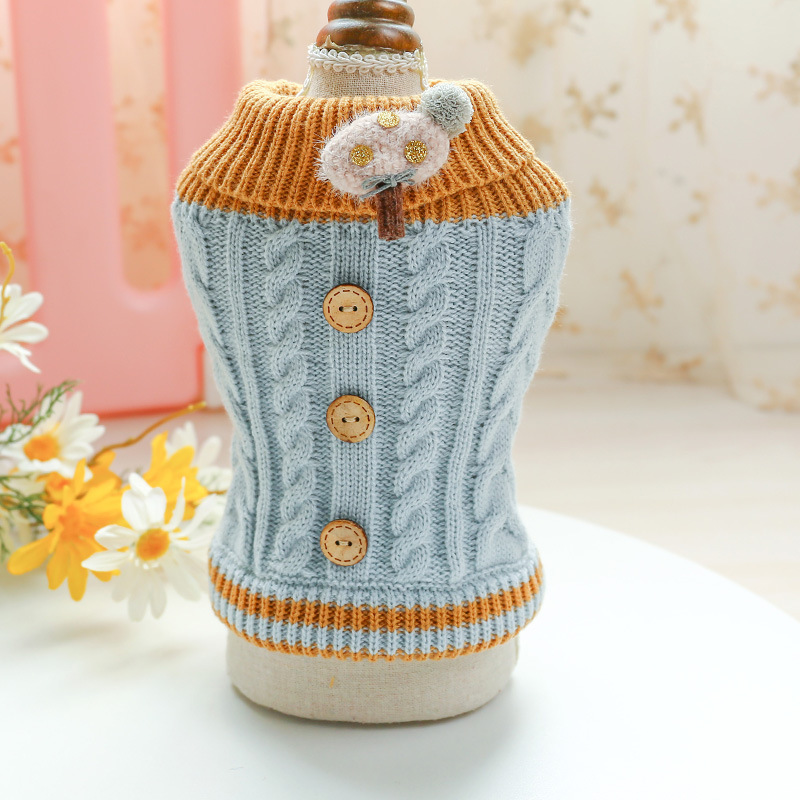 Dog Clothes Pet Cat Clothing Clothing Autumn and Winter Sweater Warm Thickened Nordic XINGX Dog Clothes Pet Cat Clothing Clothing Autumn and Winter Sweater Warm Thickened Nordic XINGX