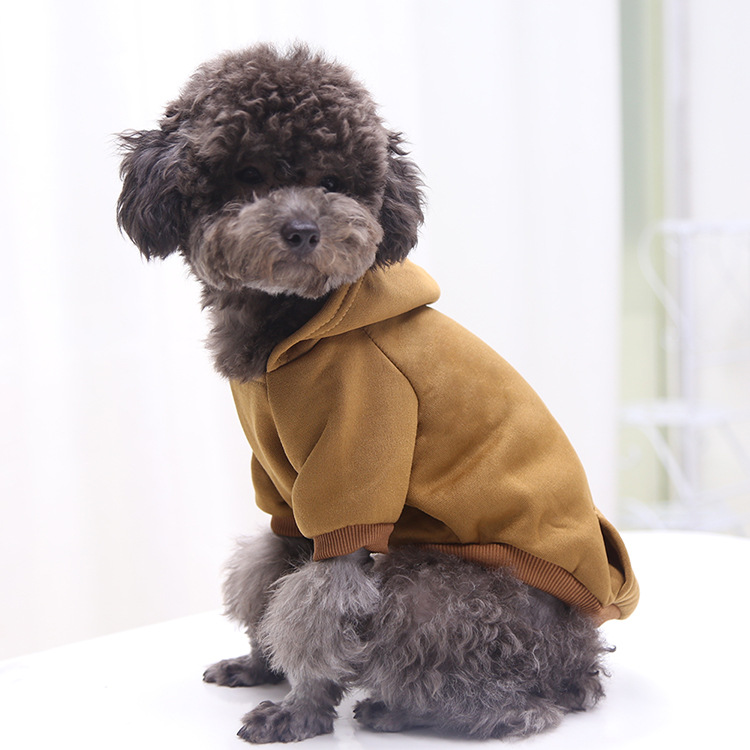 Autumn and Winter Sweater Denim Pocket Two-legged Clothes Sporty Pet Clothes Dog Cat Clothes Pet Supplies Autumn and Winter Sweater Denim Pocket Two-legged Clothes Sporty Pet Clothes Dog Cat Clothes Pet Supplies