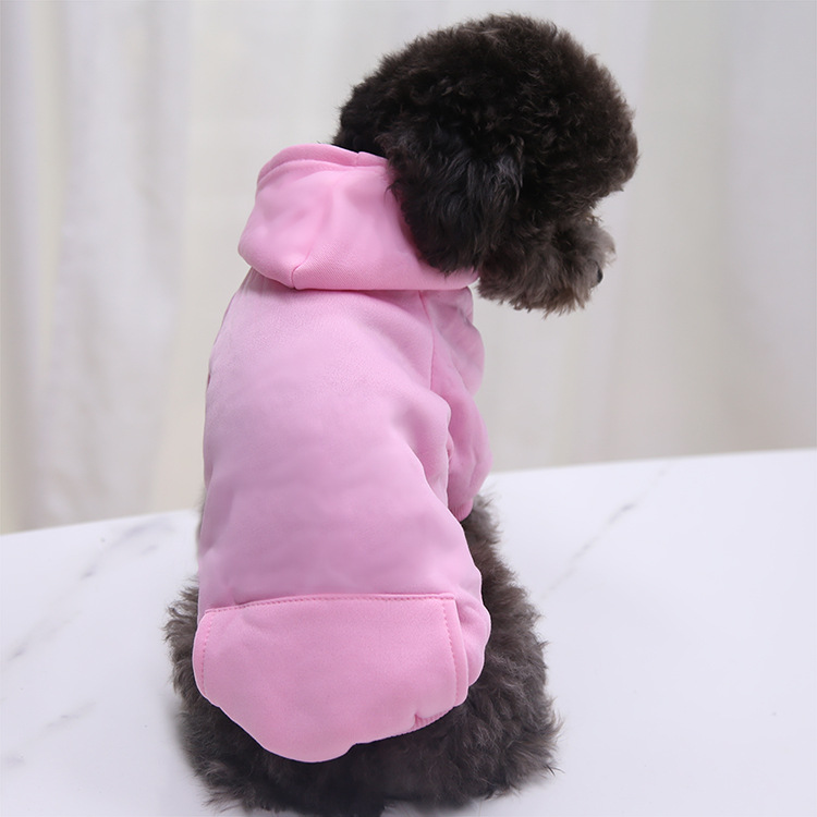 Autumn and Winter Sweater Denim Pocket Two-legged Clothes Sporty Pet Clothes Dog Cat Clothes Pet Supplies Autumn and Winter Sweater Denim Pocket Two-legged Clothes Sporty Pet Clothes Dog Cat Clothes Pet Supplies