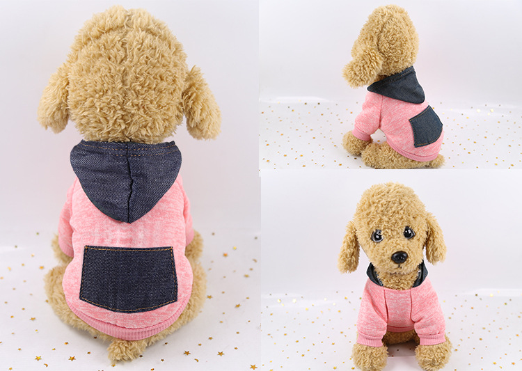 Autumn and Winter Sweater Pocket Two-legged Clothes Sporty Pet Clothes Dog Cat Clothes Pet Supplies Autumn and Winter Sweater Pocket Two-legged Clothes Sporty Pet Clothes Dog Cat Clothes Pet Supplies