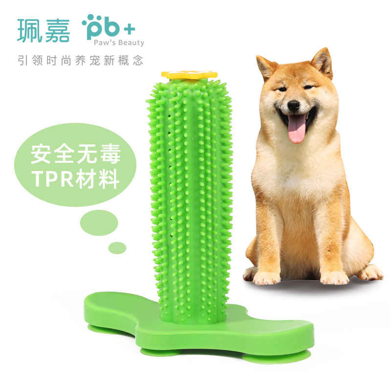 Pet Supplies Amazon Hot Sale Cleaning Pet Dog Molar Rod Dog Vent Toy Sucker Tooth Cleaning Dog Toothbrush