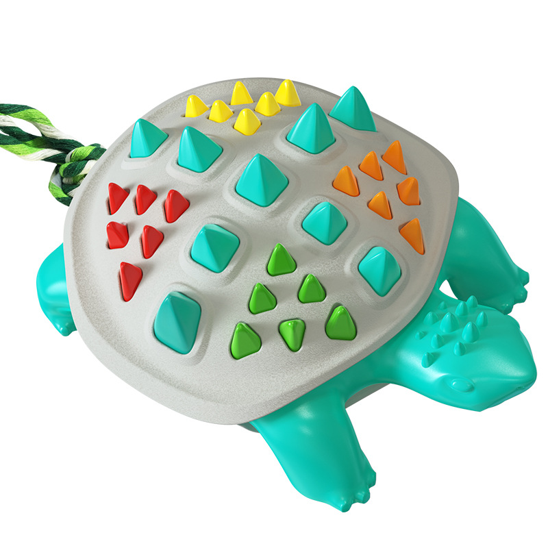 Pet Supplies Factory Home New Hot Amazon Cross-Border Molar Rod Dog Toothbrush Dog Toy Bite-Resistant Food Dropping Ball