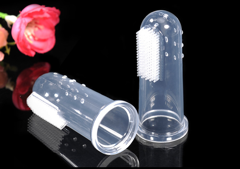 Pet Harness Finger Toothbrush Dog Cat Toothbrush Latex Finger Cots Toothbrush Dog Oral Cleaning Toothbrush Pet Brushing