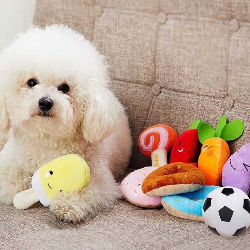 Pet Sounding Dog Toy Molar Long Lasting Toy Ball Training Teddy Kitten Puppy Dog Chew Pet Supplies