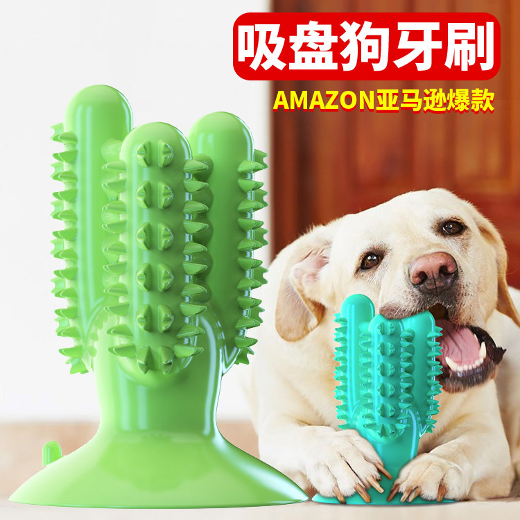Pet Supplies New Amazon Hot Hot Sale Dog Toothbrush Dog Molar Rod Leakage Food Feeder Gnawing Resistant Dog Chew Toy