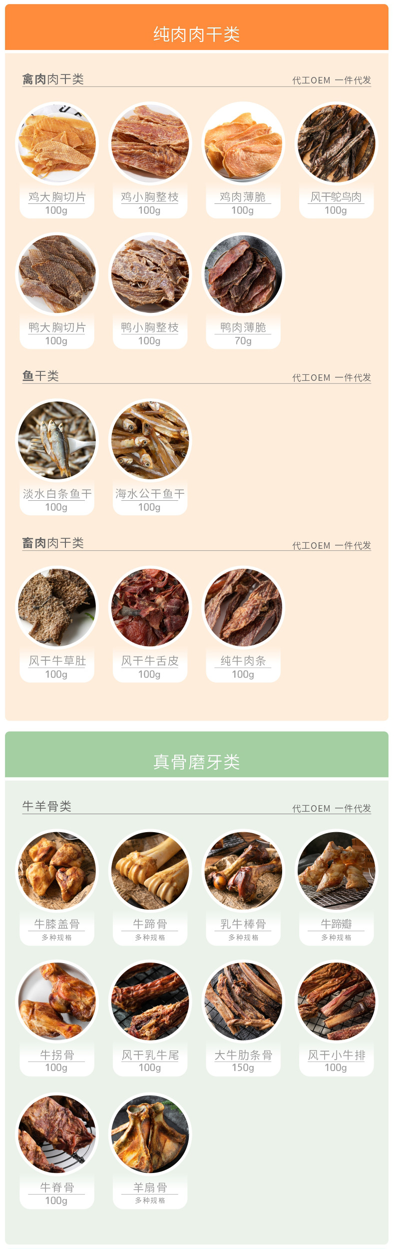 Wholesale Pet Snacks Cow Kneecap Pet Tooth Cleaning Bone Dog Snacks One Piece Dropshipping Large Dog Dog Chew