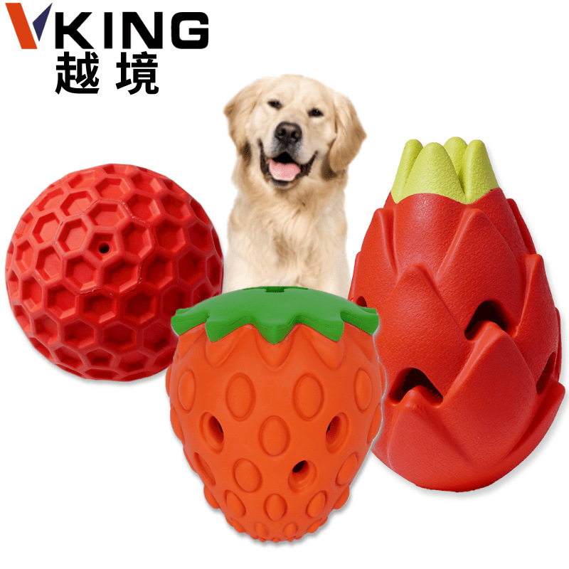 Pet Supplies Toy Factory Wholesale Dog Chewing Molar Sound Leakage Food Rubber Toy Dog Chew Dog Toy