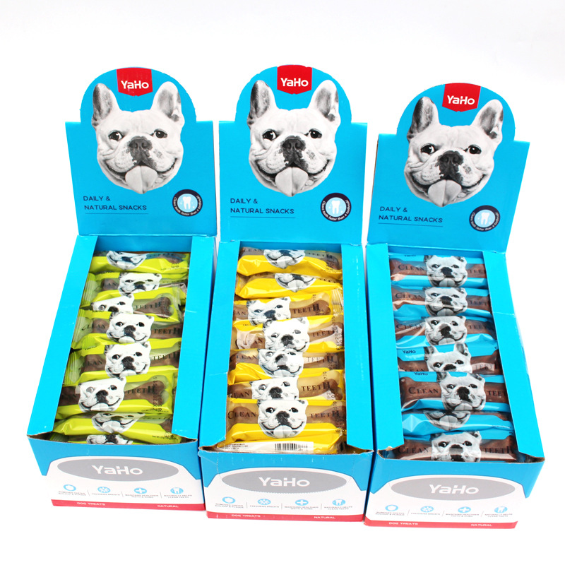 Large Maidong Yahe Tooth Cleaning Bone 19cm Pet Molar Rod Dog Chew Pet Snack Molar Calcium Supplement