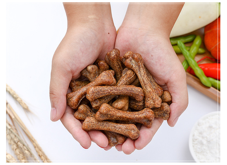 Processing Pet Snacks Manufacturers Dog Tooth Cleaning Bone Pet Grinding Stick Dog Snacks Wholesale Dog Dog Chew