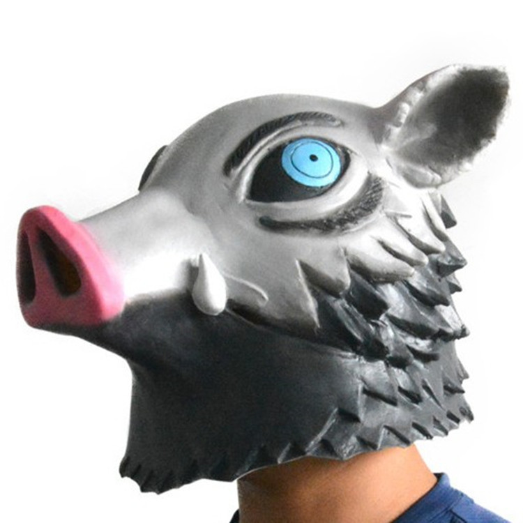 Christmas Halloween Christmas emanation for boar muzzle Pingyi help Mask pig head muzzle animation props Christmas Halloween Christmas emanation for boar muzzle Pingyi help Mask pig head muzzle animation props