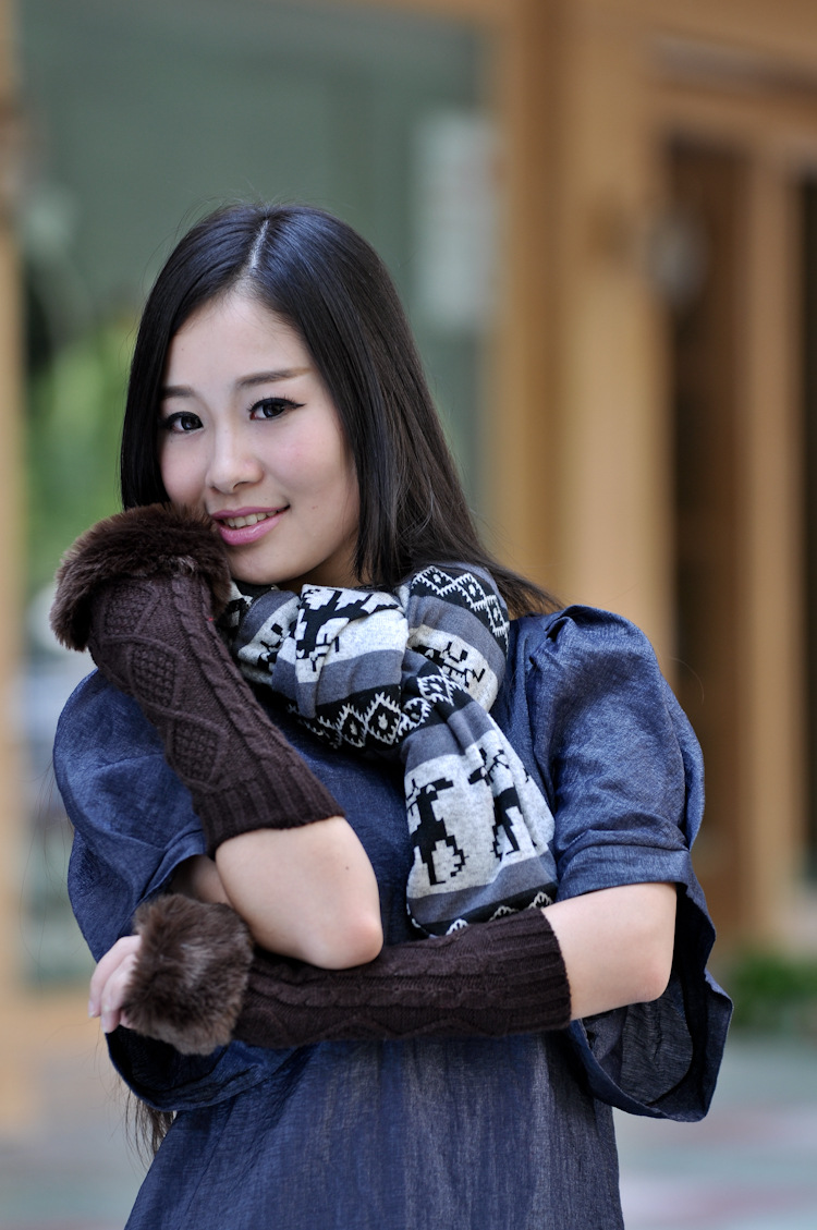 Manufacturer wholesale high - quality knitted gloves, winter muzzle warm gloves, length - insulated long arm sheath. Manufacturer wholesale high - quality knitted gloves, winter muzzle warm gloves, length - insulated long arm sheath.