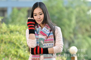 Manufacturer wholesale high - quality knitted gloves, winter muzzle warm gloves, length - insulated long arm sheath. Manufacturer wholesale high - quality knitted gloves, winter muzzle warm gloves, length - insulated long arm sheath.