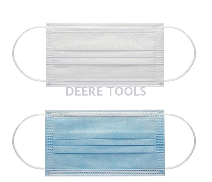 Spot 50 pieces of only three layers of disposable blue face mask muzzle and nose mask Spot 50 pieces of only three layers of disposable blue face mask muzzle and nose mask