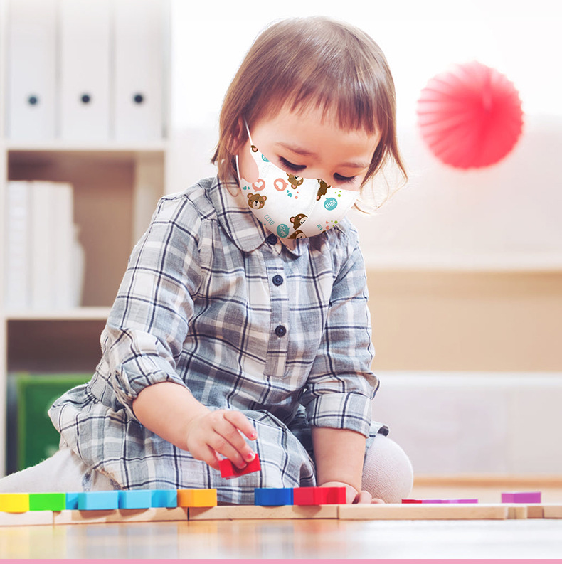 for children the disposable respirators breathable and dustproof non woven muzzle mask children spray mask students for children the disposable respirators breathable and dustproof non woven muzzle mask children spray mask students