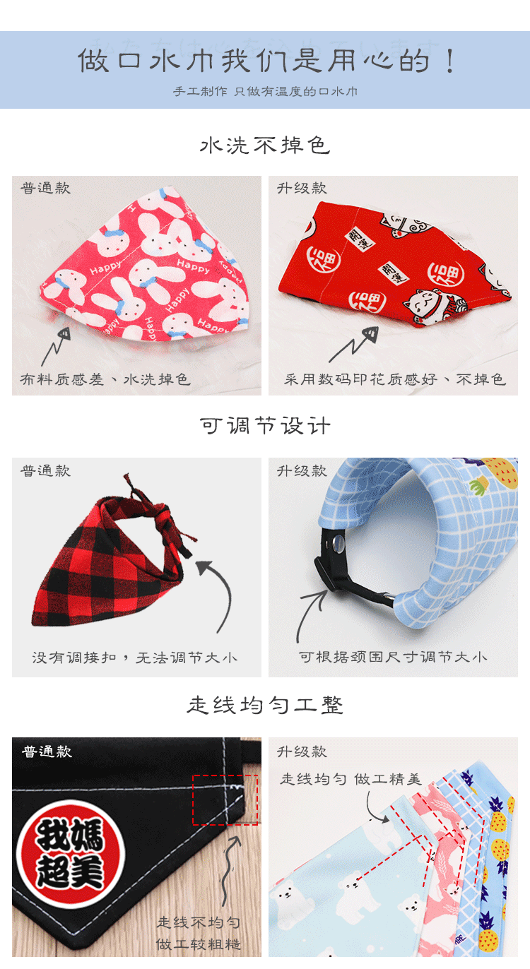 Pet Bib Cat Scarf Collar Bandana Dog Scarf Triangular Binder Scarf Saliva Towel Size Dog Clothes Pet Bib Cat Scarf Collar Bandana Dog Scarf Triangular Binder Scarf Saliva Towel Size Dog Clothes