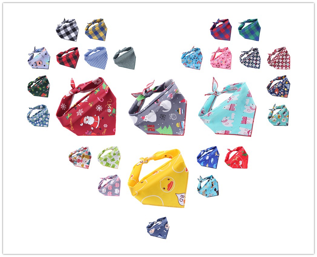 Pet Printed Triangle Scarf Plaid Striped Revival Christmas Dog Birthday Bib Large Dog Triangle Scarf Scarf Pet Printed Triangle Scarf Plaid Striped Revival Christmas Dog Birthday Bib Large Dog Triangle Scarf Scarf