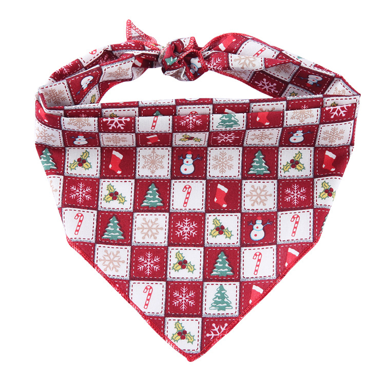 Pet Printed Triangle Scarf Plaid Striped Revival Christmas Dog Birthday Bib Large Dog Triangle Scarf Scarf Pet Printed Triangle Scarf Plaid Striped Revival Christmas Dog Birthday Bib Large Dog Triangle Scarf Scarf
