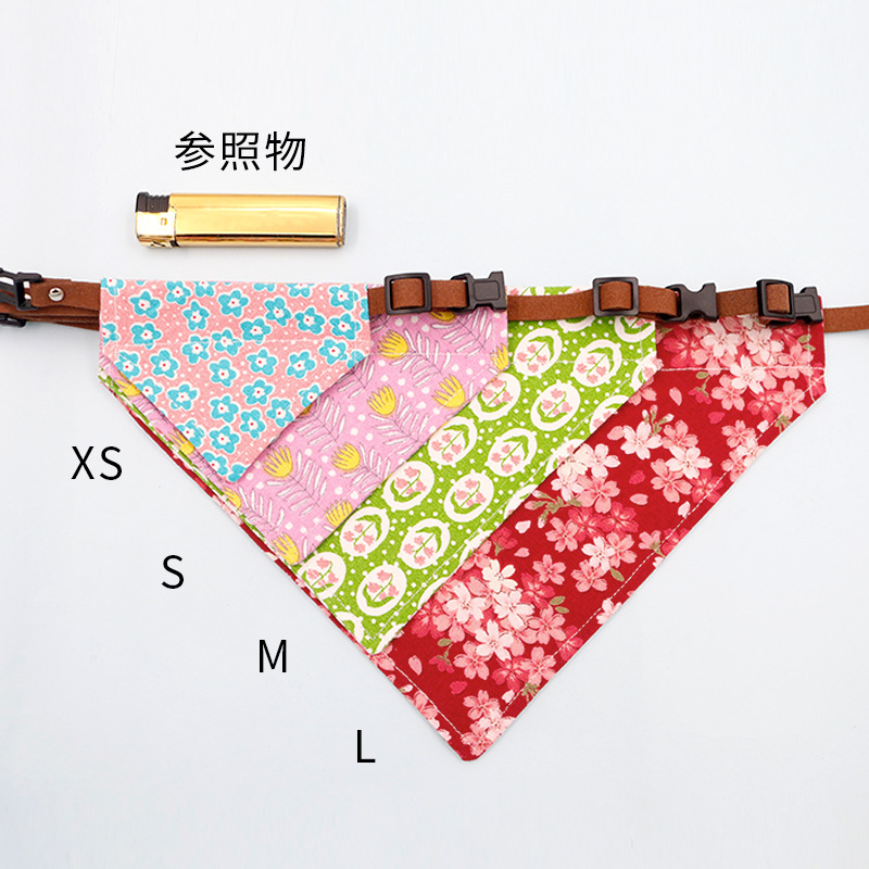 Pet Triangular Scarf Dog Scarf Cat Collar Christmas Small Dog Bib Japanese Style Scarf Cute Sweet Pet Triangular Scarf Dog Scarf Cat Collar Christmas Small Dog Bib Japanese Style Scarf Cute Sweet