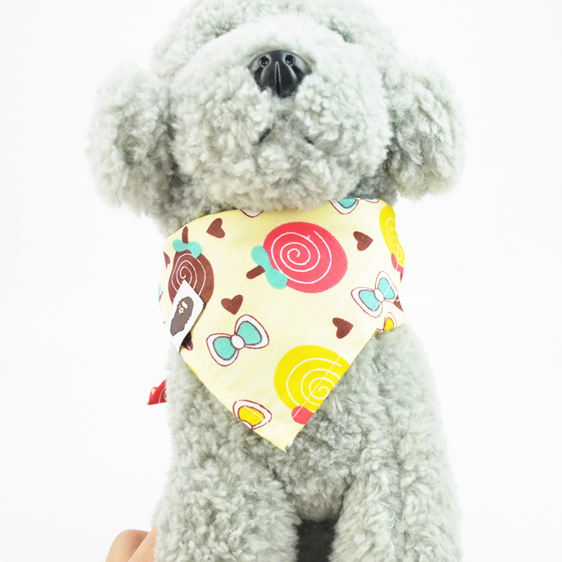 Cartoon Pet's Saliva Towel High Quality Cat Saliva Towel Dog Scarf Scarf Cartoon Pet's Saliva Towel High Quality Cat Saliva Towel Dog Scarf Scarf