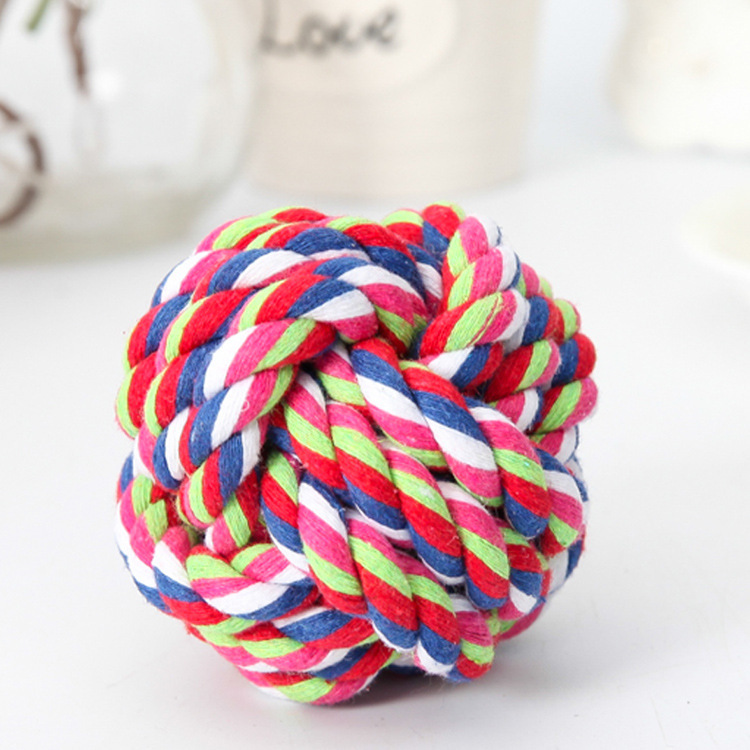 Dog Toy Molar Long Lasting Pet Toy Cotton Rope Teddy/Golden Retriever Samo Tooth Cleaning Dog Toy Ball Training Frisbee Dog Toy Molar Long Lasting Pet Toy Cotton Rope Teddy/Golden Retriever Samo Tooth Cleaning Dog Toy Ball Training Frisbee