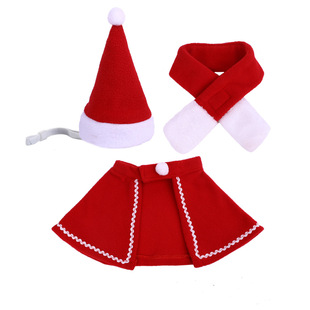 Cross-Border Amazon Christmas Pet's Saliva Towel Cotton Triangular Binder Dog Scarf Cat Scarf Ornament Cross-Border Amazon Christmas Pet's Saliva Towel Cotton Triangular Binder Dog Scarf Cat Scarf Ornament