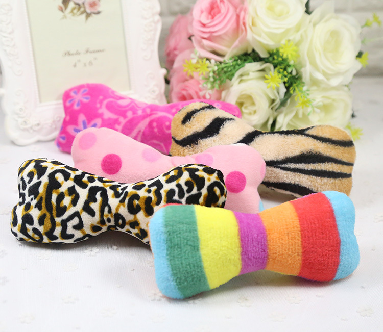 Plush Dog French Bulldog Bite-Resistant Ball Rope Sounding Toy Fruit Cartoon Animal Cat Cat Pet Supplies