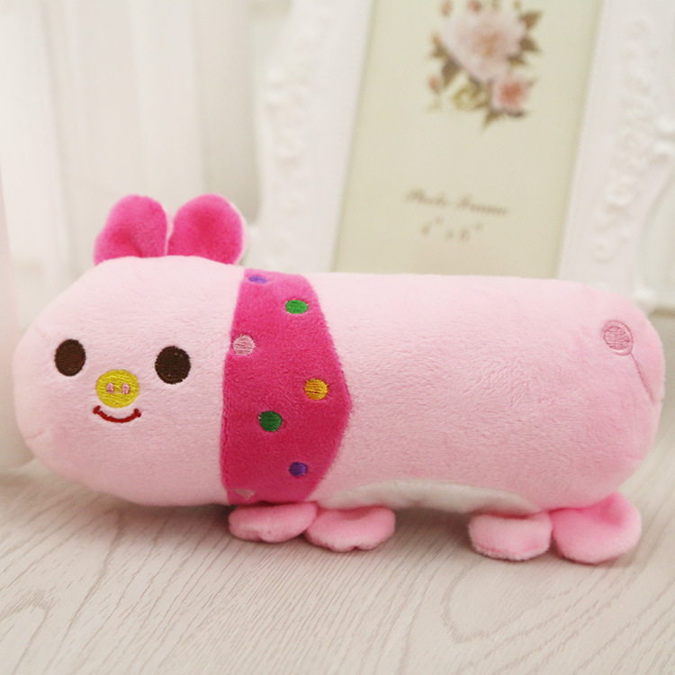 Plush Dog French Bulldog Bite-Resistant Ball Rope Sounding Toy Fruit Cartoon Animal Cat Cat Pet Supplies