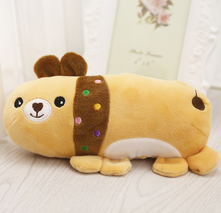 Plush Dog French Bulldog Bite-Resistant Ball Rope Sounding Toy Fruit Cartoon Animal Cat Cat Pet Supplies