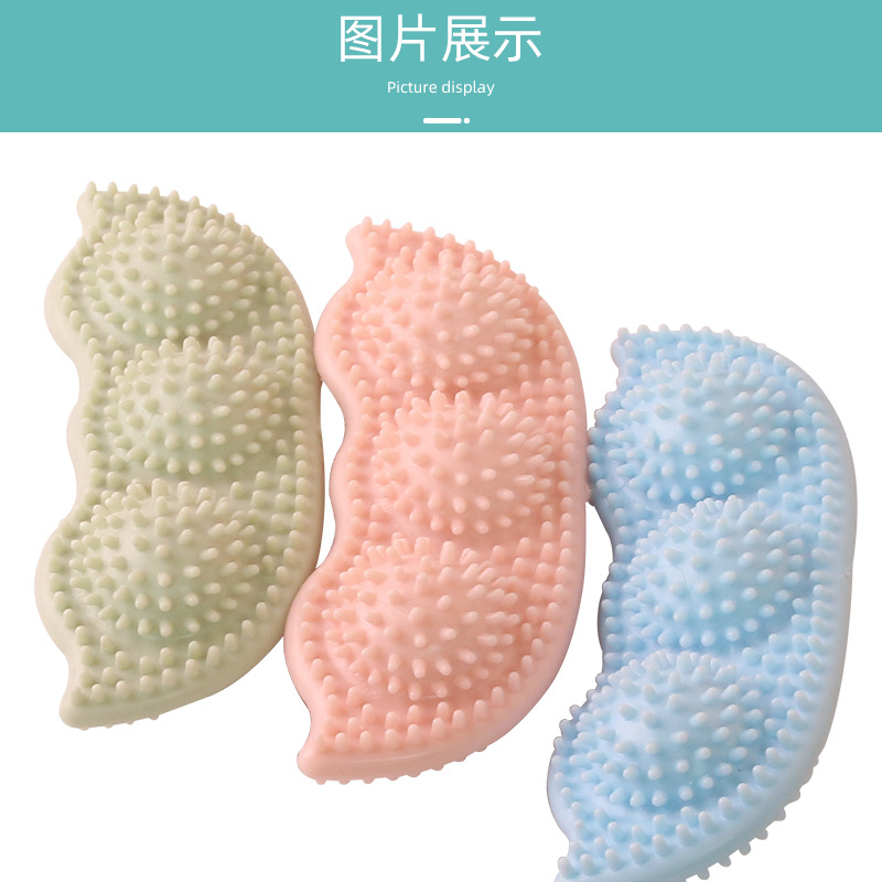 New TPR Pet Pea Toy Bite Molar Rod Dog Toy Ball Bite-Resistant Interactive Training Item
