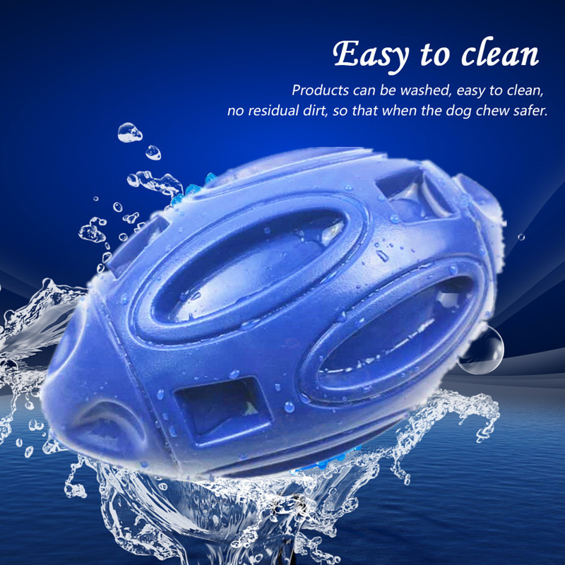 2020 New Amazon Hot Pet the Toy Dog Football Toy Rubber Wear-Resistant Bite-Resistant Ball Cross-Border Toys