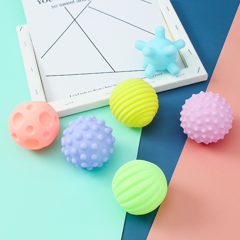 Pet Puppy Toy Ball Vocal Ball Combination 6-Piece Set Teddy Bichon Puppy Dog Toy Pet Supplies